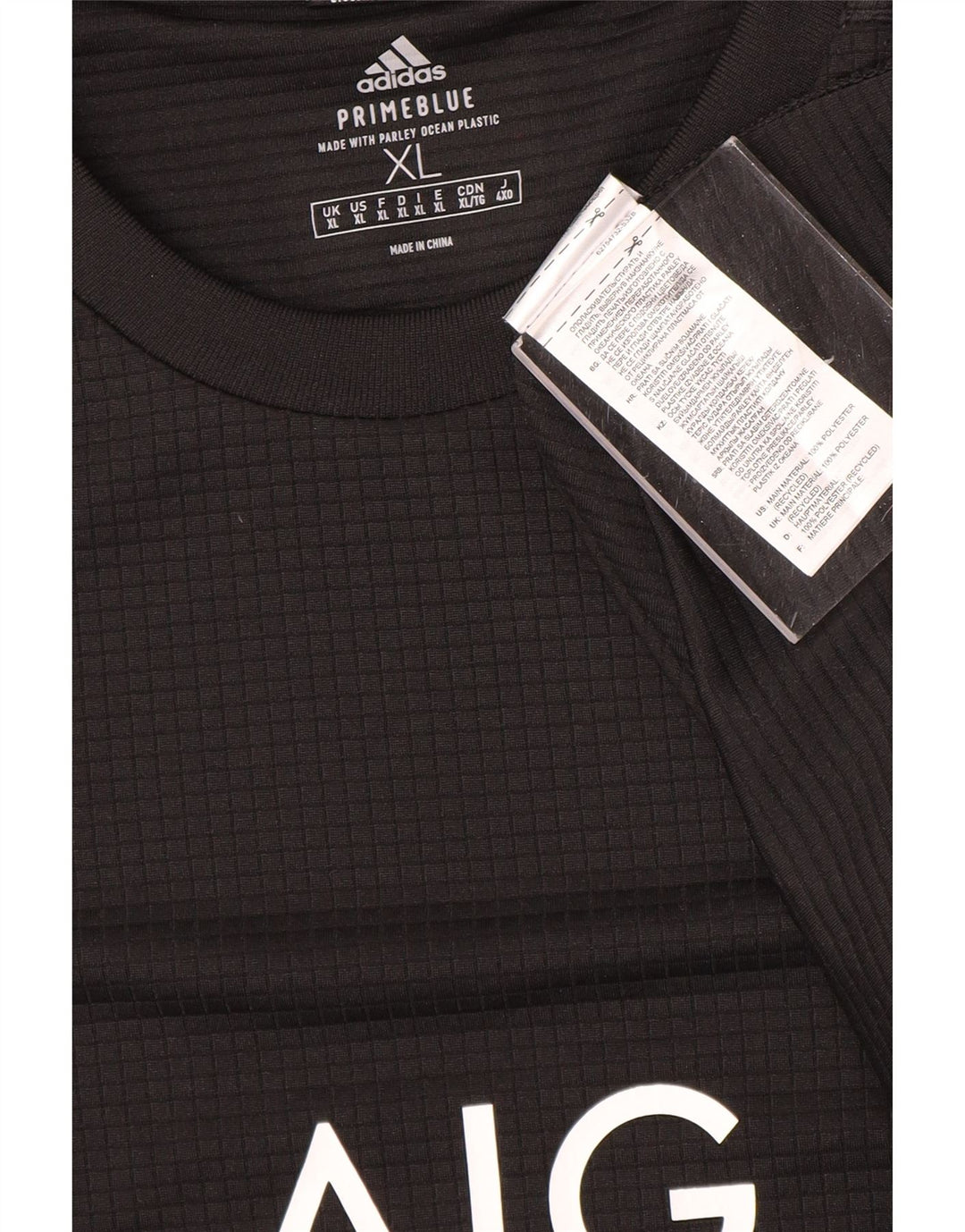 Γραφικό T-Shirt Adidas Ανδρικό All Blacks Top XL Μαύρο Πολυεστέρας