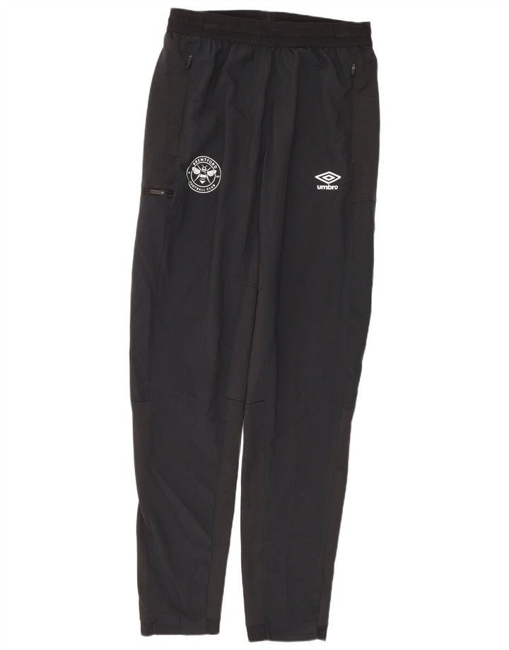Παντελόνι αθλητικής φόρμας Umbro Mens Brentford FC Cargo Μεσαίο μαύρο πολυεστέρα