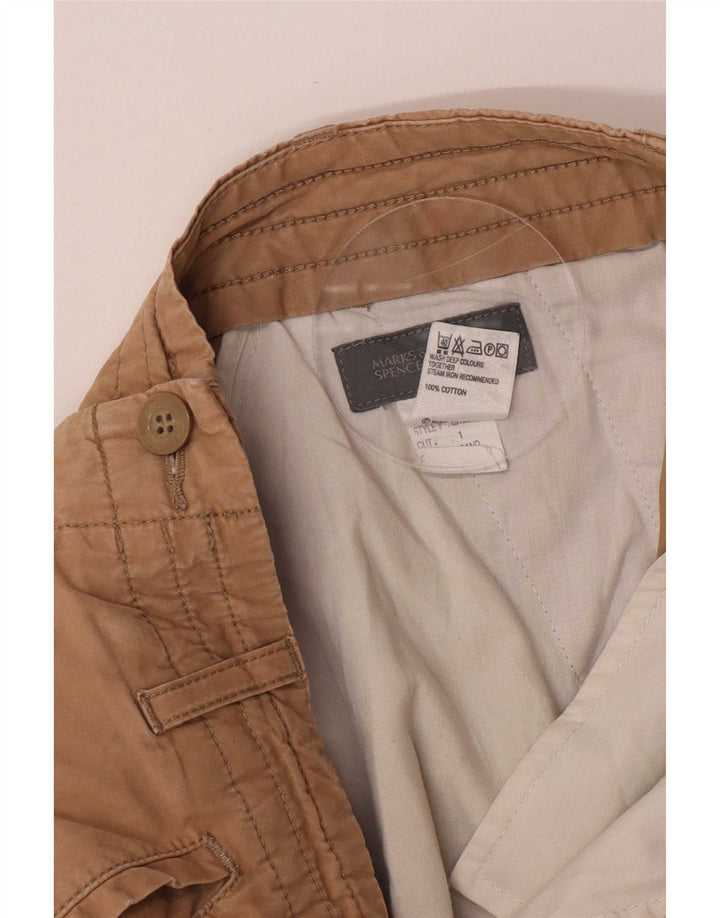 Ανδρικό σορτς βερμούδα Marks & Spencer Cargo W30 Βαμβακερό μεσαίο μπεζ