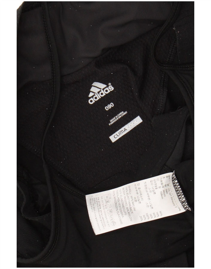 ADIDAS Γυναικεία Climacool Cami Top UK 8 Small Black Nylon