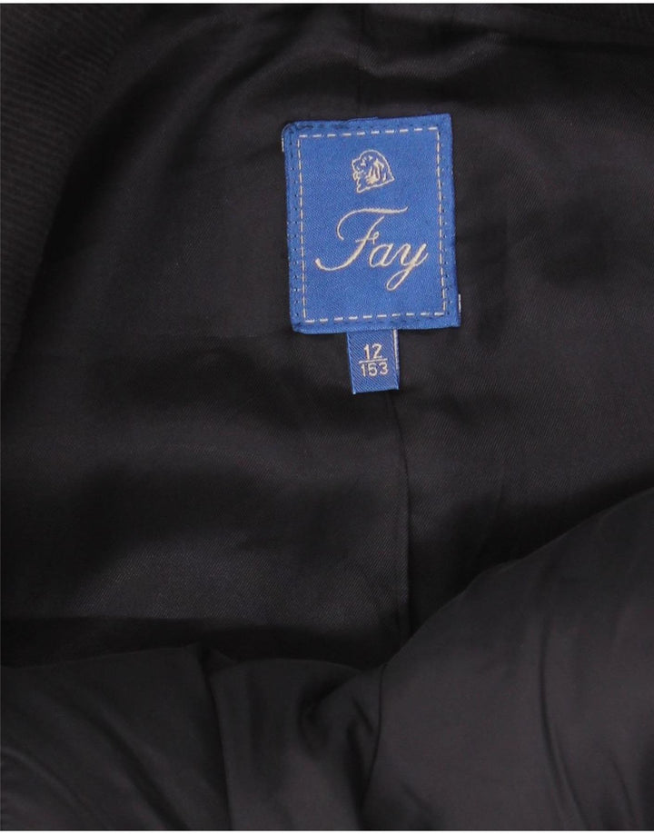 Πανωφόρι Fay Boys 11-12 ετών Navy Blue Wool