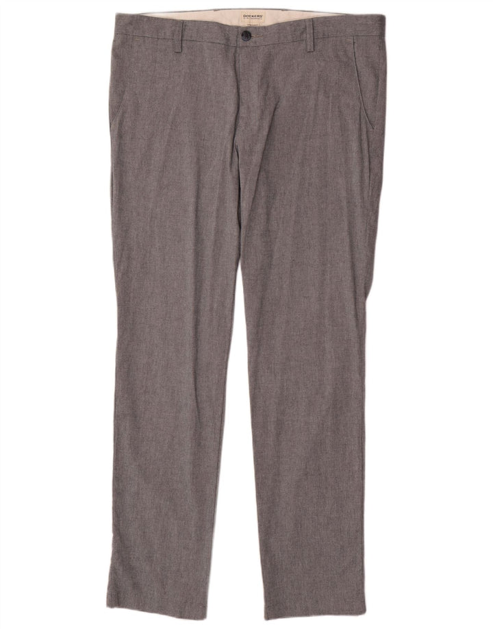 Dockers Ανδρικό παντελόνι Chino Extra Slim Fit W38 L34 Γκρι βαμβακερό