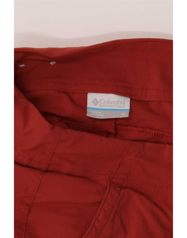 Columbia Γυναικείο Σορτς Βερμούδα US 10 Large W34 καφέ πολυαμίδιο