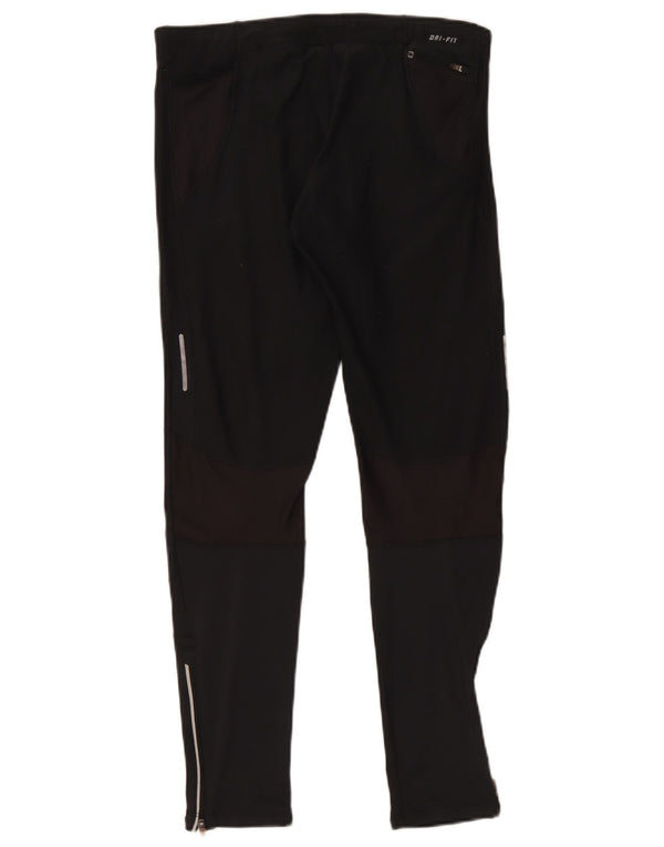 Γυναικείο κολάν Nike Dri Fit UK 14 Μεσαίο μαύρο πολυεστέρα
