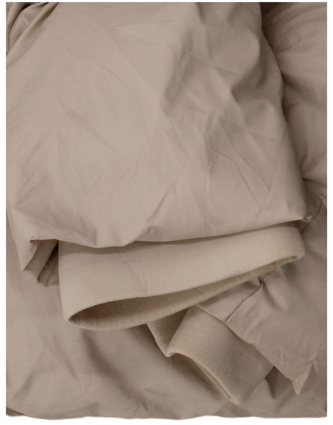 Zara Γυναικείο μπουφάν με κουκούλα UK 16 Large White Polyester