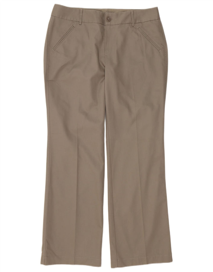 EDDIE BAUER Γυναικείο Blakely Fit Casual Παντελόνι US 12 Large W34 L34 Grey