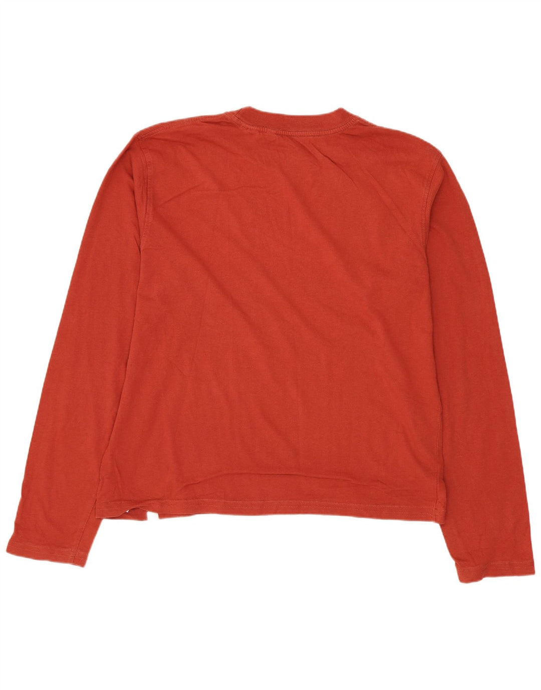 Ανδρικό γραφικό τοπ Timberland με μακρυμάνικο μεσαίο κόκκινο βαμβακερό