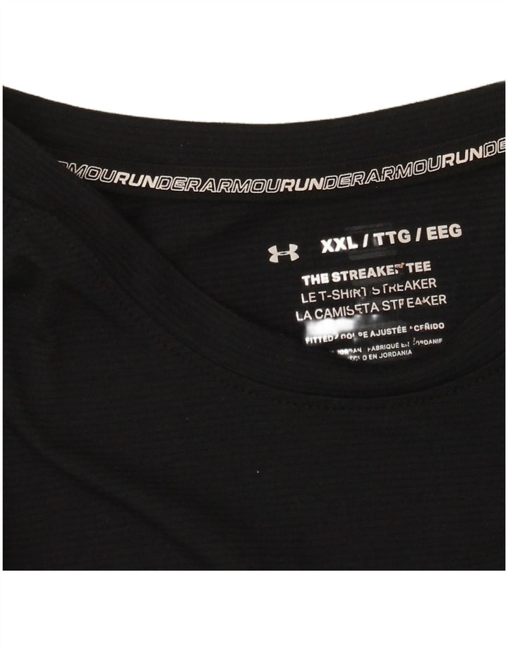 Under Armour Ανδρικό T-Shirt Top 2XL Μαύρο