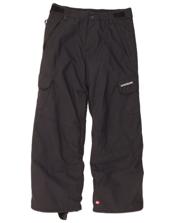 Quiksilver Boys Ski Trousers 13-14 Years Black Polyamide