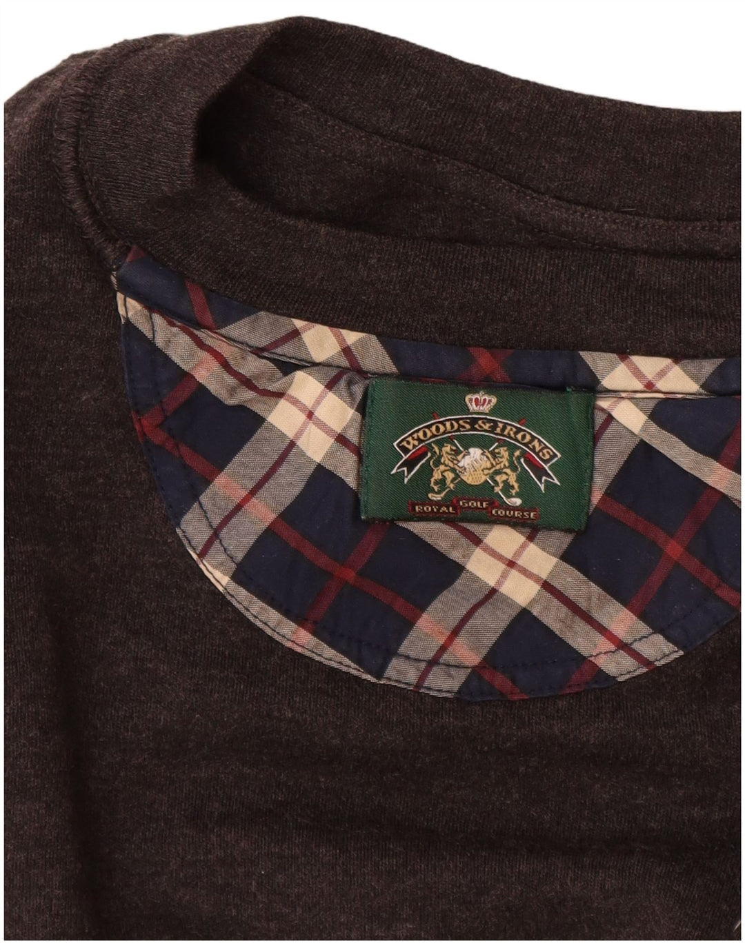 WOODS & IRONS Ανδρικό Φούτερ Jumper XL Καφέ