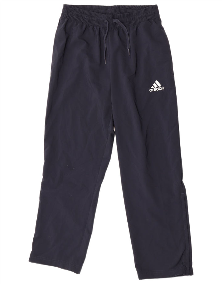 Ανδρική αθλητική φόρμα Adidas Παντελόνι μεσαίου μπλε ναυτικού πολυεστέρα