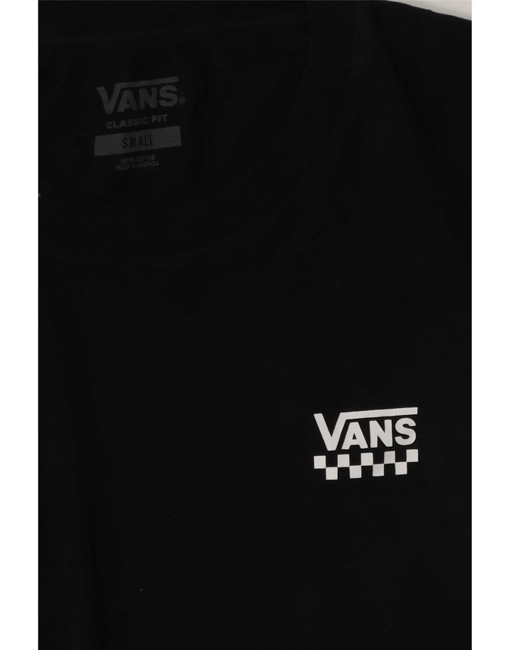 Ανδρικό μπλουζάκι Vans Classic Fit Top Μικρό μαύρο βαμβακερό