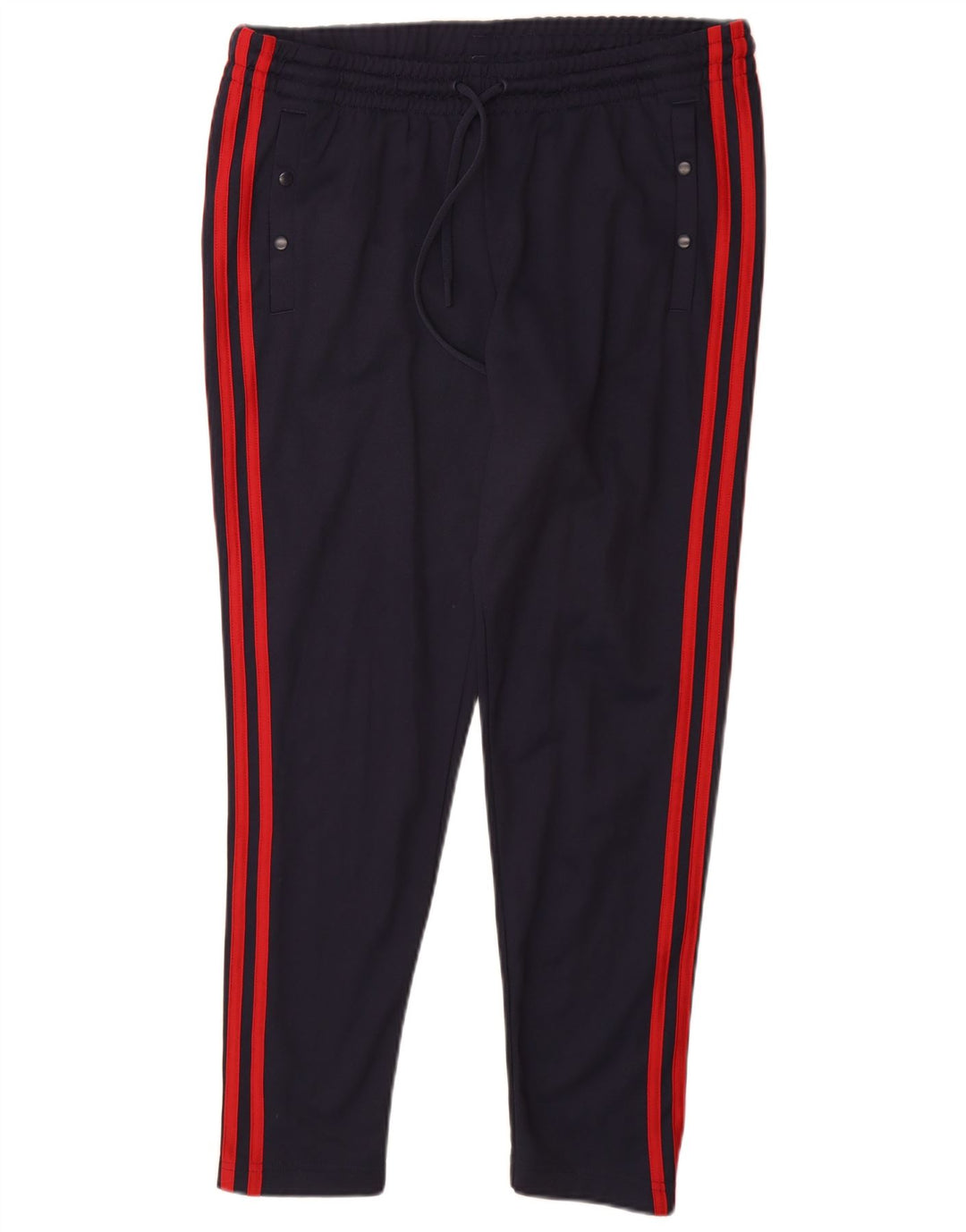 Adidas γυναικεία αθλητική φόρμα παντελόνια UK 12/14 Medium Navy Blue Polyester