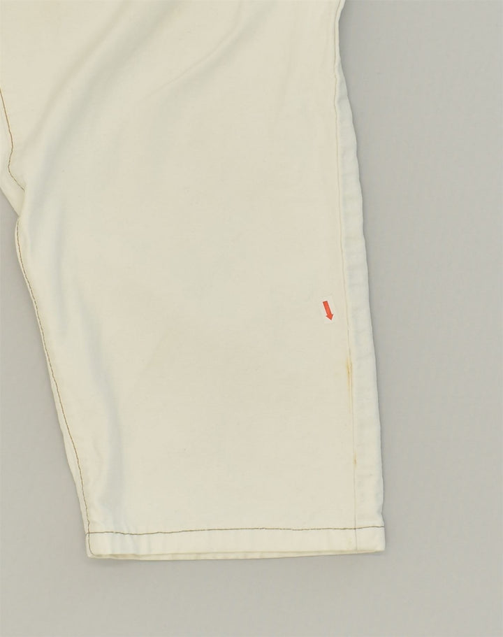 RICA LEWIS Womens Tapered Jeans IT 50 Large W33 L27 Beige Cotton | Vintage Rica Lewis | Thrift | Second-Hand Rica Lewis | Used Clothing | Messina Hembry 