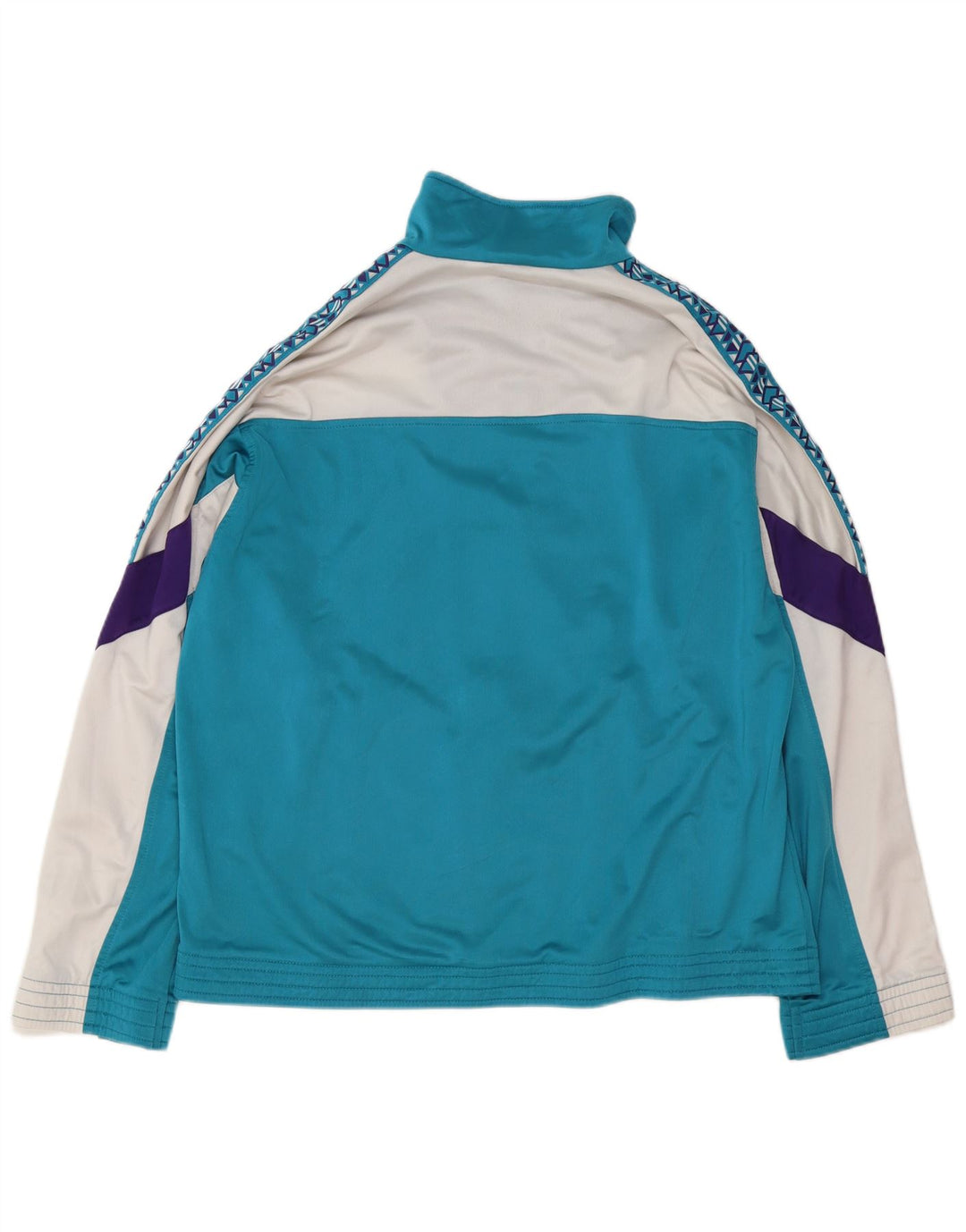 Ανδρική φόρμα Lotto Graphic Full Sports XL Blue Colorblock Polyester