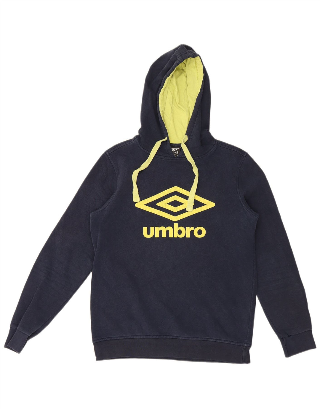 Ανδρικό γραφικό κουκούλα Umbro, μεσαίο μπλε βαμβακερό