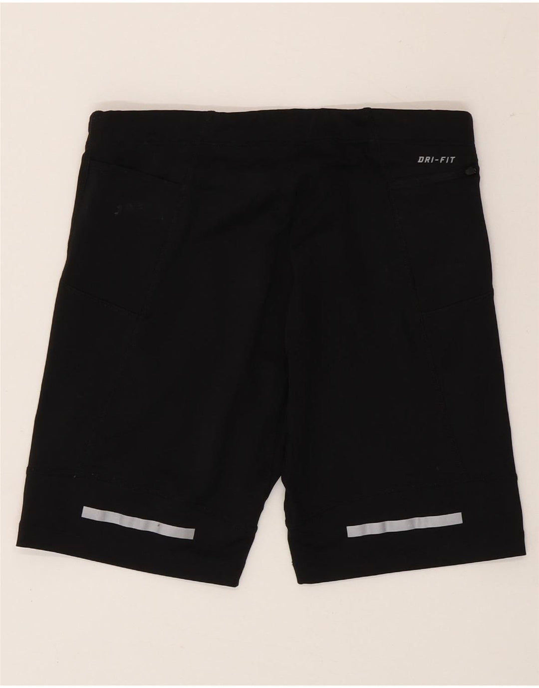 Γυναικείο αθλητικό σορτς Nike Dri Fit UK 12 μεσαίου μαύρου πολυεστέρα