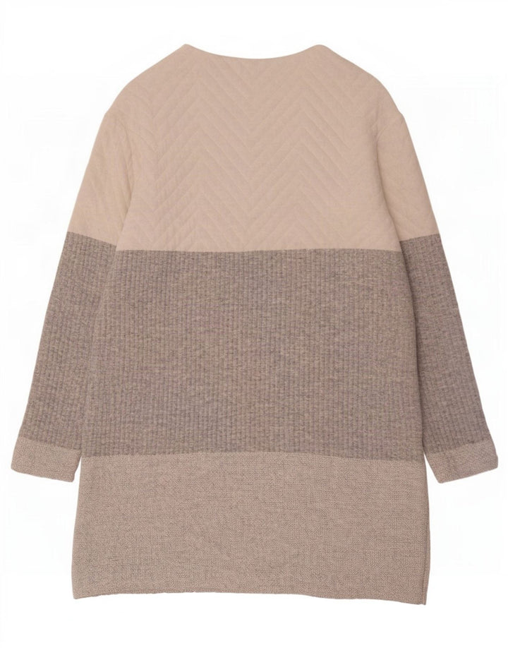 Zara Γυναικείο Jumper Φόρεμα UK 10 Small πολύχρωμο Colourblock Πολυεστέρας