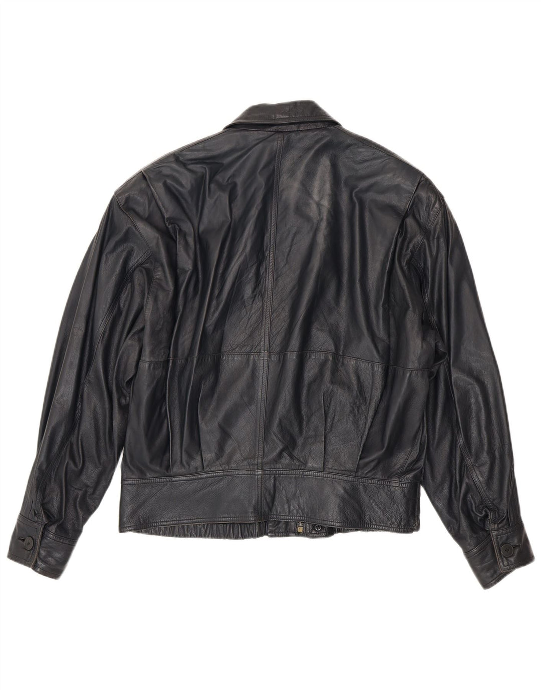 Ανδρικό δερμάτινο μπουφάν La Matta Bomber UK 38 Medium Navy Blue Leather
