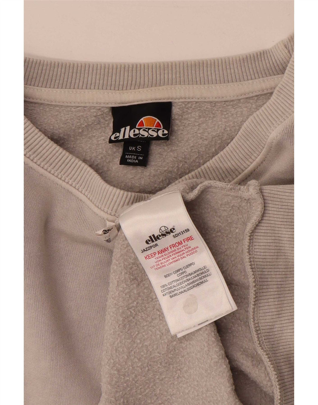 Ανδρικό φούτερ Fila Jumper Μικρό Γκρι Βαμβακερό