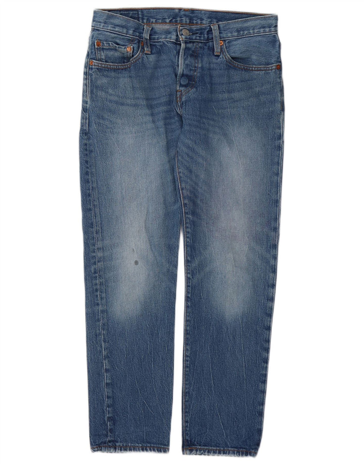 Levi's Womens 501 Straight Jeans W26 L28 Blue Cotton