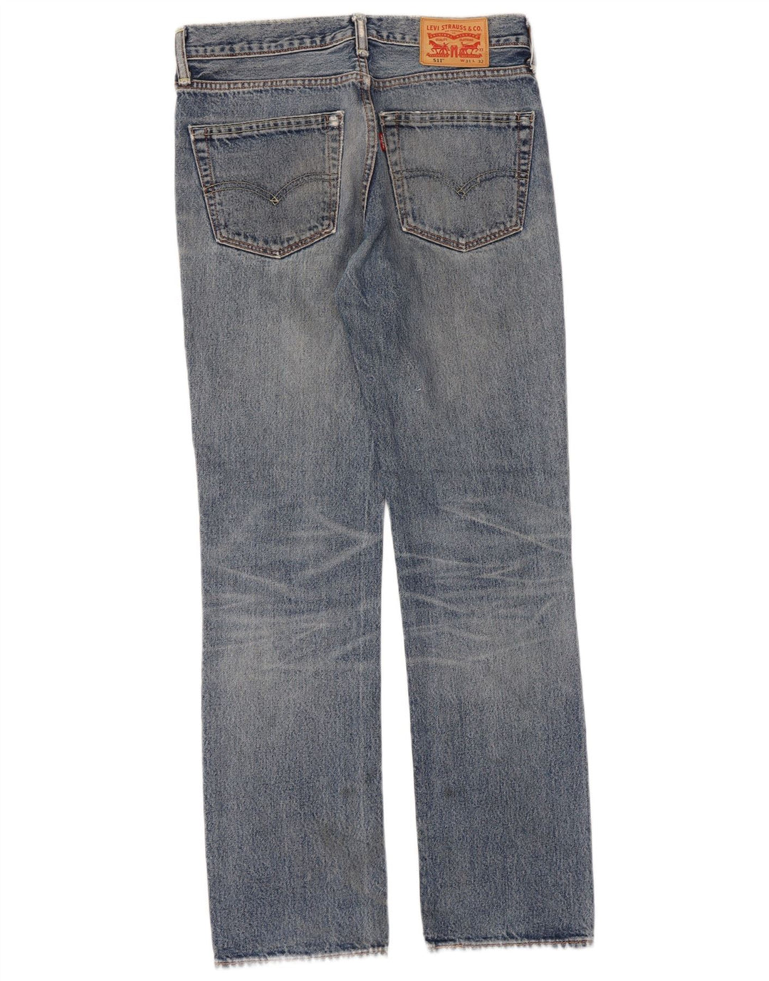 Levi's Mens 511 Slim Jeans W31 L32 Blue Cotton