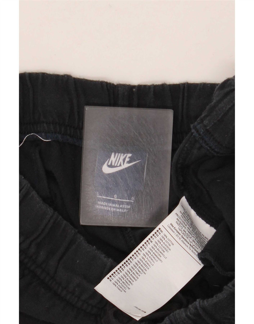 Γυναικείο αθλητικό σορτς Nike μεγάλο μαύρο βαμβακερό