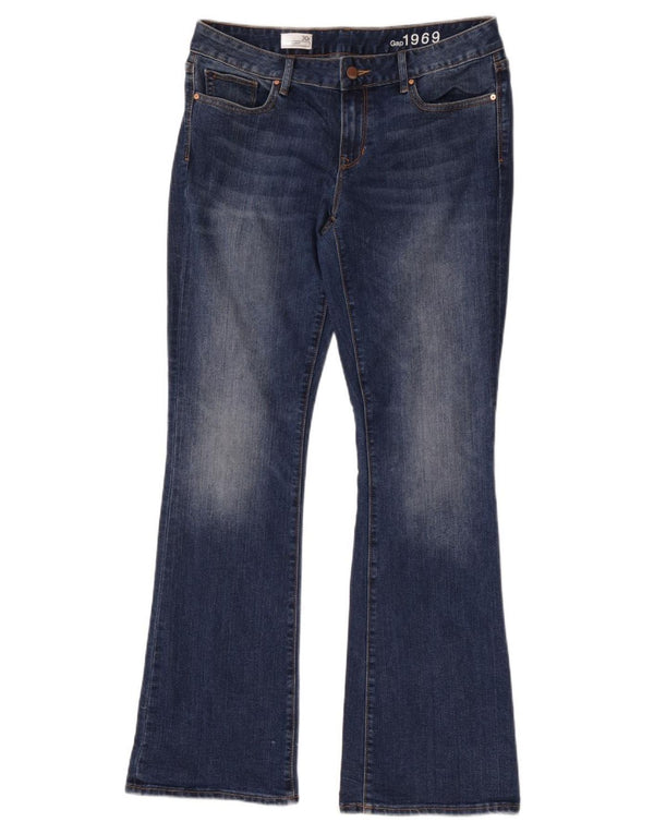 Gap Womens Curvy Bootcut Jeans US 10 Large W30 L33 Blue Cotton