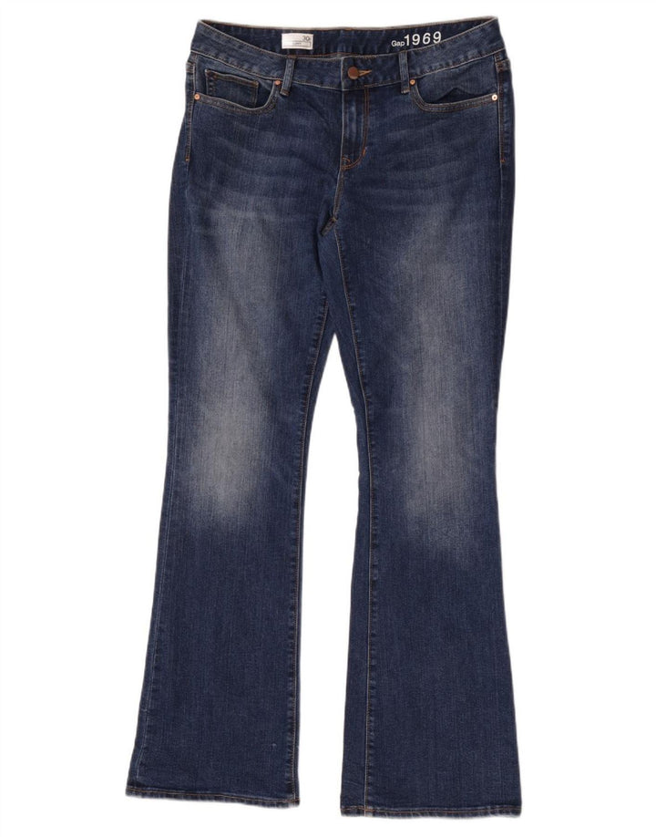 Gap Γυναικείο τζιν μποτάκι με καμπύλες US 10 Large W30 L33 Μπλε βαμβακερό