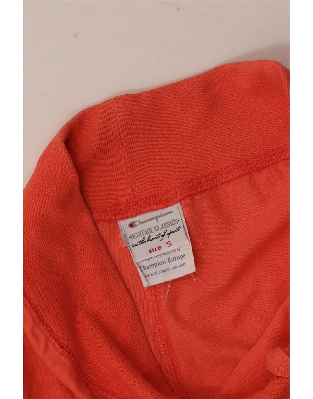 Παντελόνι αθλητικής φόρμας Champion Womens Heritage Classics UK 8 Small Orange