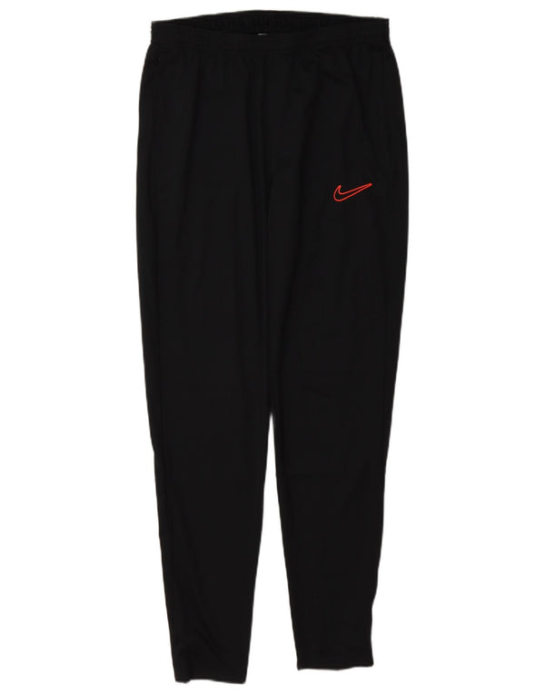 Ανδρικό παντελόνι αθλητικής φόρμας Nike Dri Fit Μικρό μαύρο πολυεστέρα