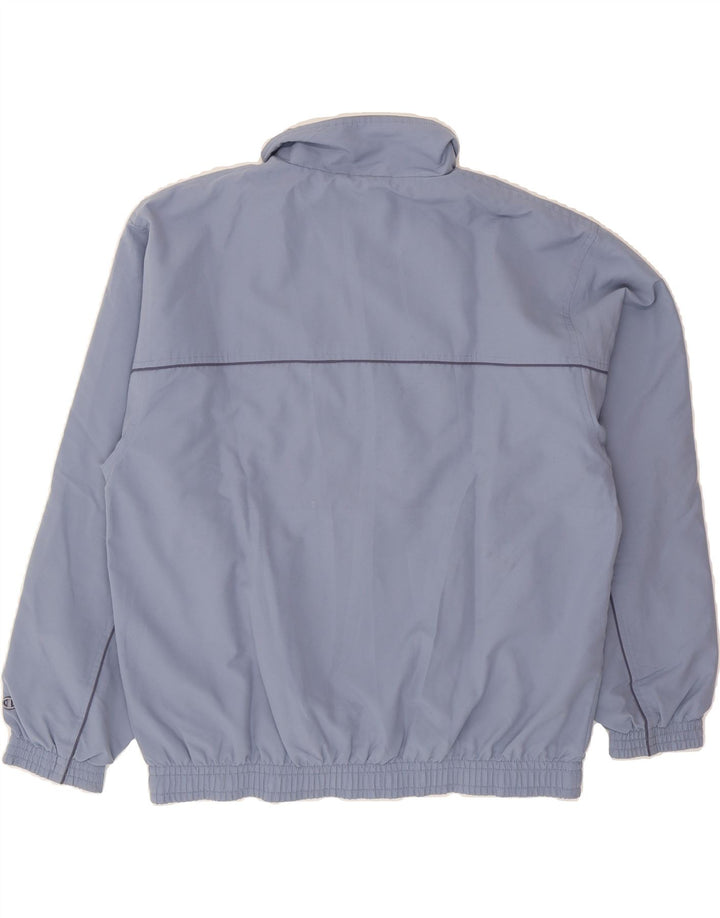 CHAMPION Mens Tracksuit Top Jacket Large Blue Polyester Vintage Champion and Second-Hand Champion from Messina Hembry 