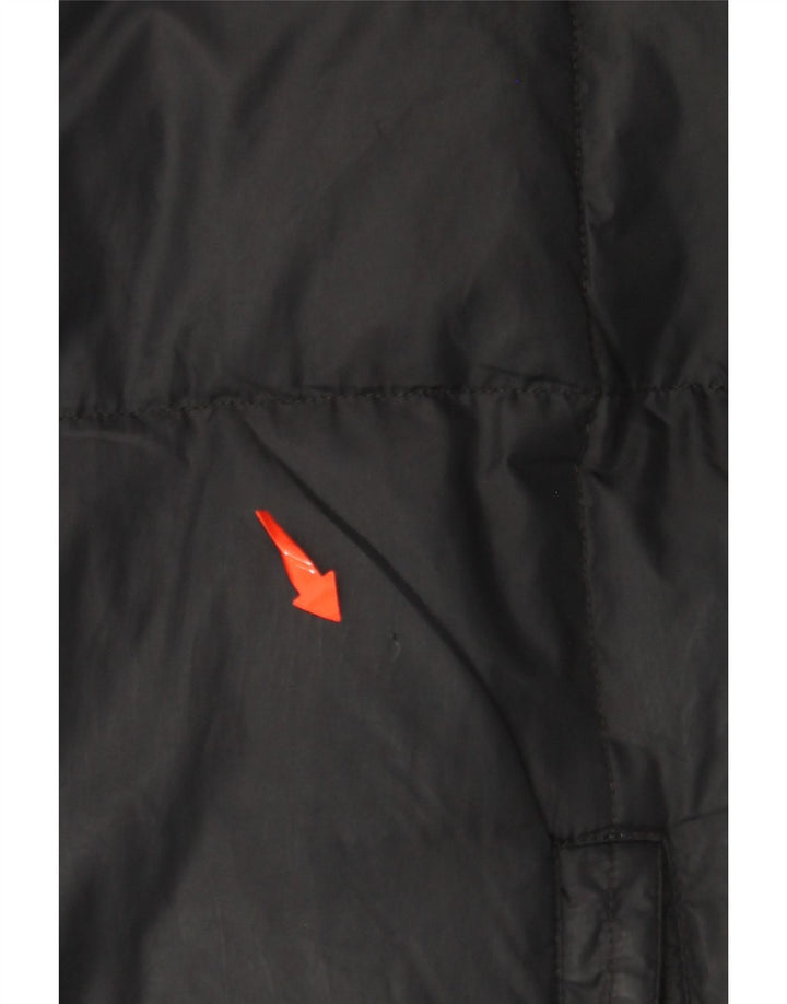 TOMMY HILFIGER Ανδρικό μπουφάν με κουκούλα UK 42 XL μαύρο πολυεστέρα