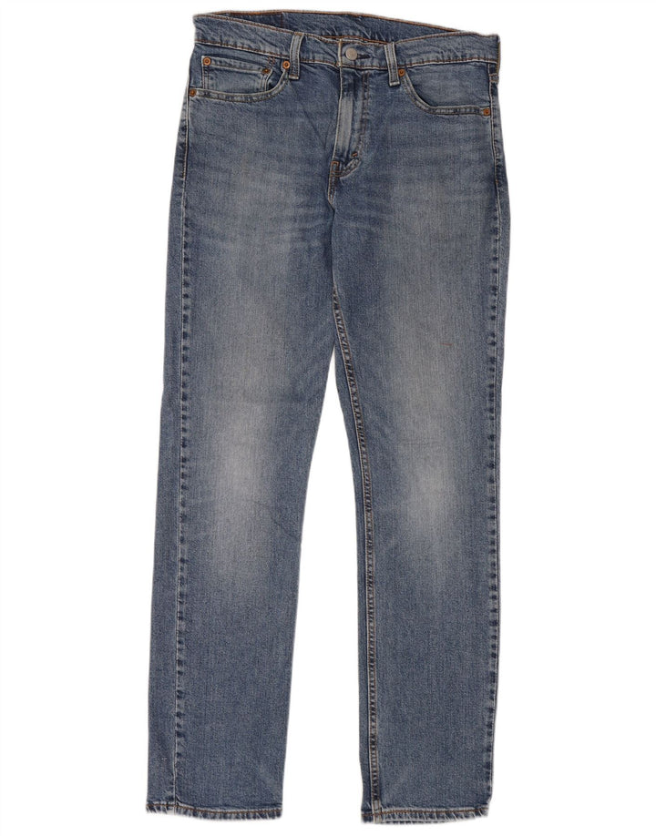 Levi's Mens 511 Slim Jeans W32 L32 Blue Cotton