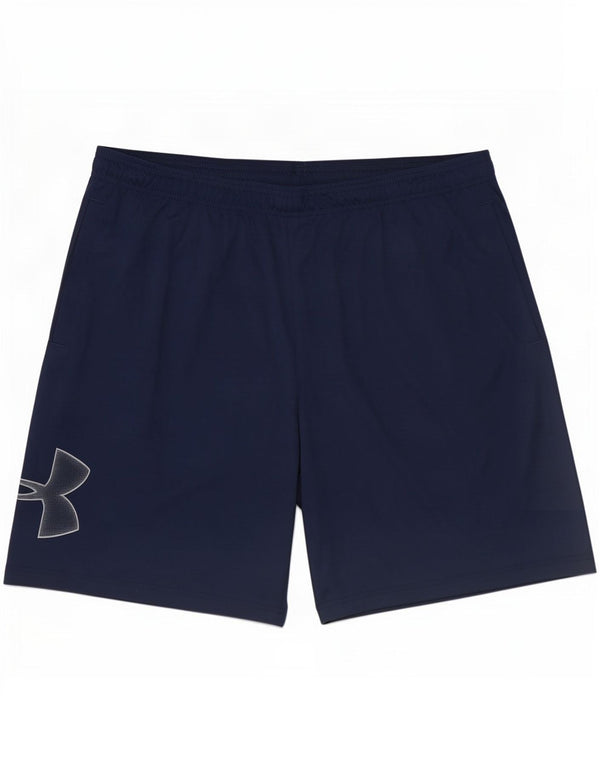 Ανδρικό αθλητικό σορτς με χαλαρή εφαρμογή Under Armour 2XL Navy Blue Polyester