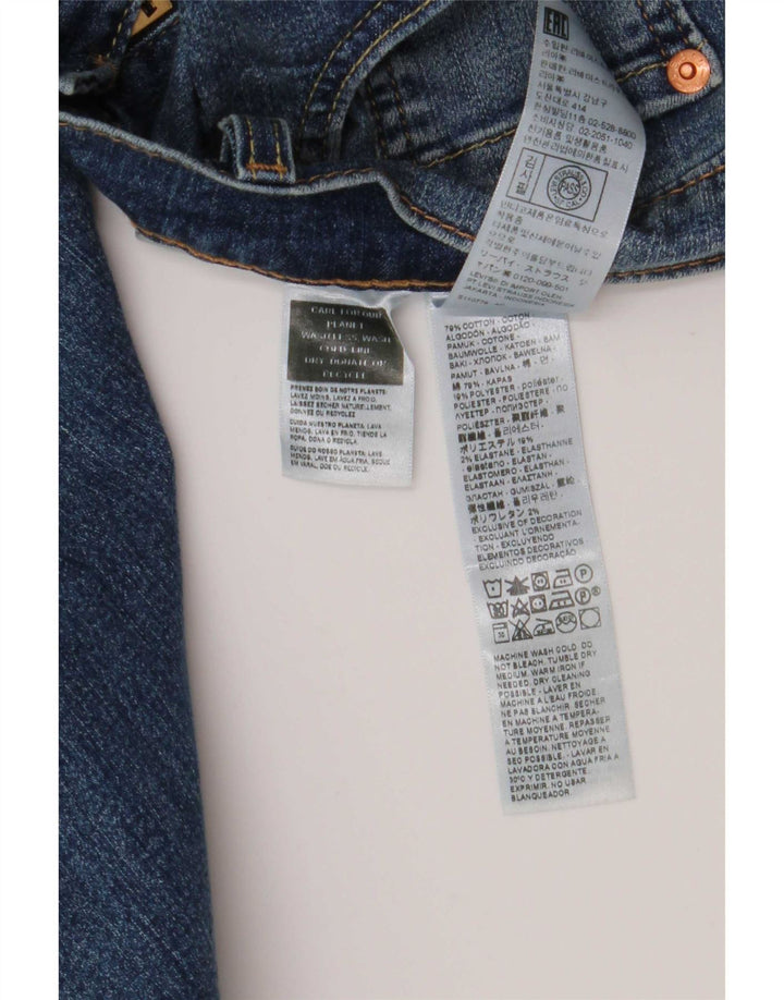 Levi's Mens 502 Tapered Jeans W29 L32 Blue Cotton