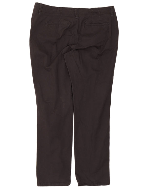 Lee γυναικείο ίσιο casual παντελόνι US 16 2XL W38 L30 Γκρι βαμβακερό