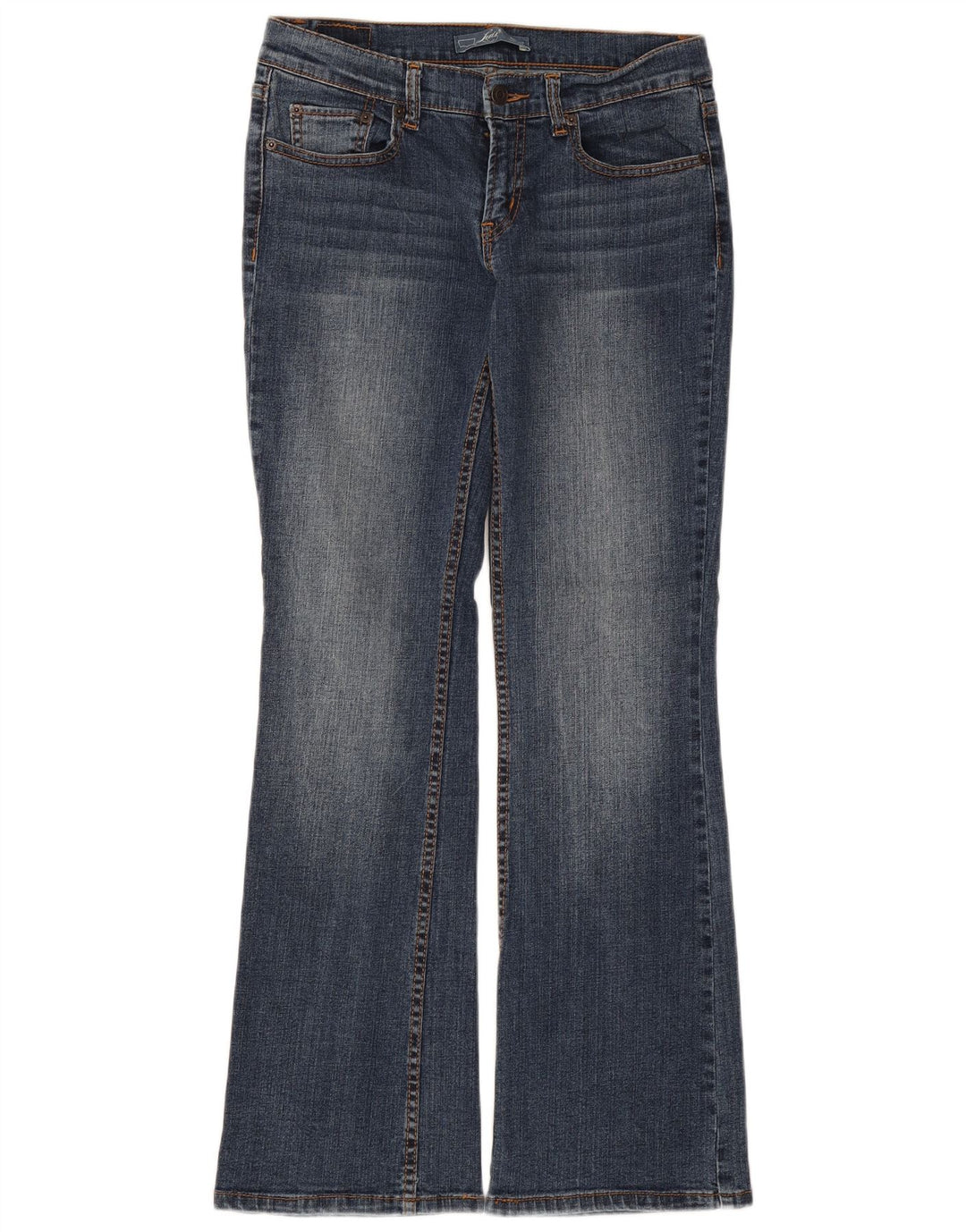 Γυναικείο τζιν Levi's Flared US 7 Medium W30 L31 Μπλε βαμβακερό