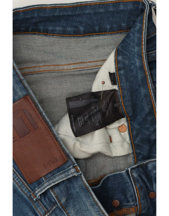 G-Star Ανδρικό 3301 Slim Jeans W34 L34 Μπλε βαμβακερό