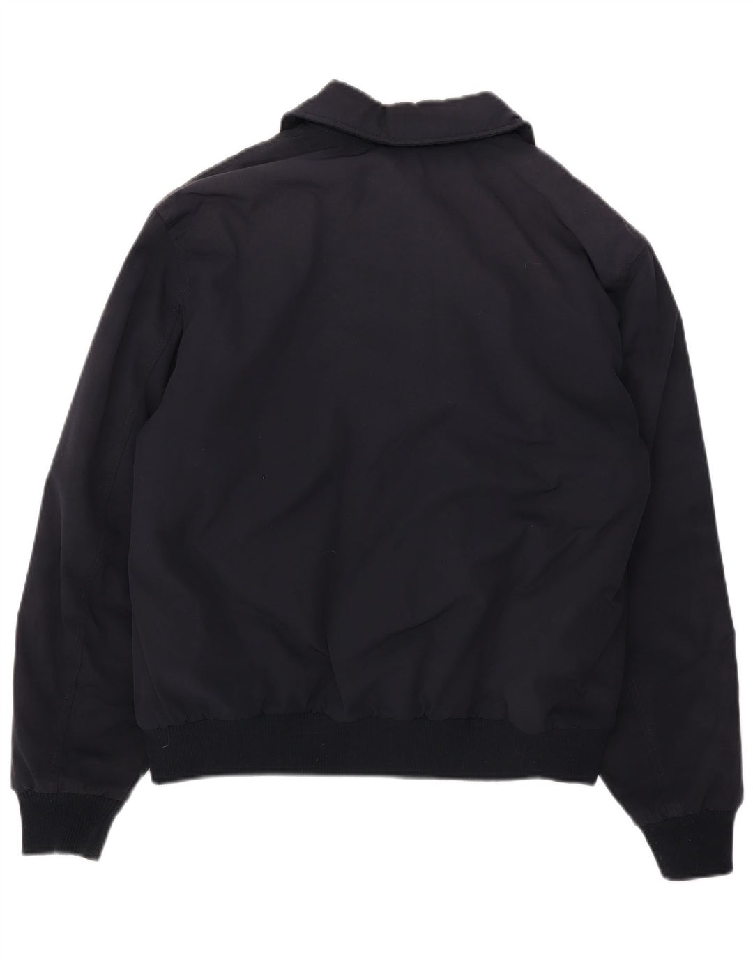Zara Ανδρικό Bomber Jacket UK 38 Medium Navy Blue Polyester
