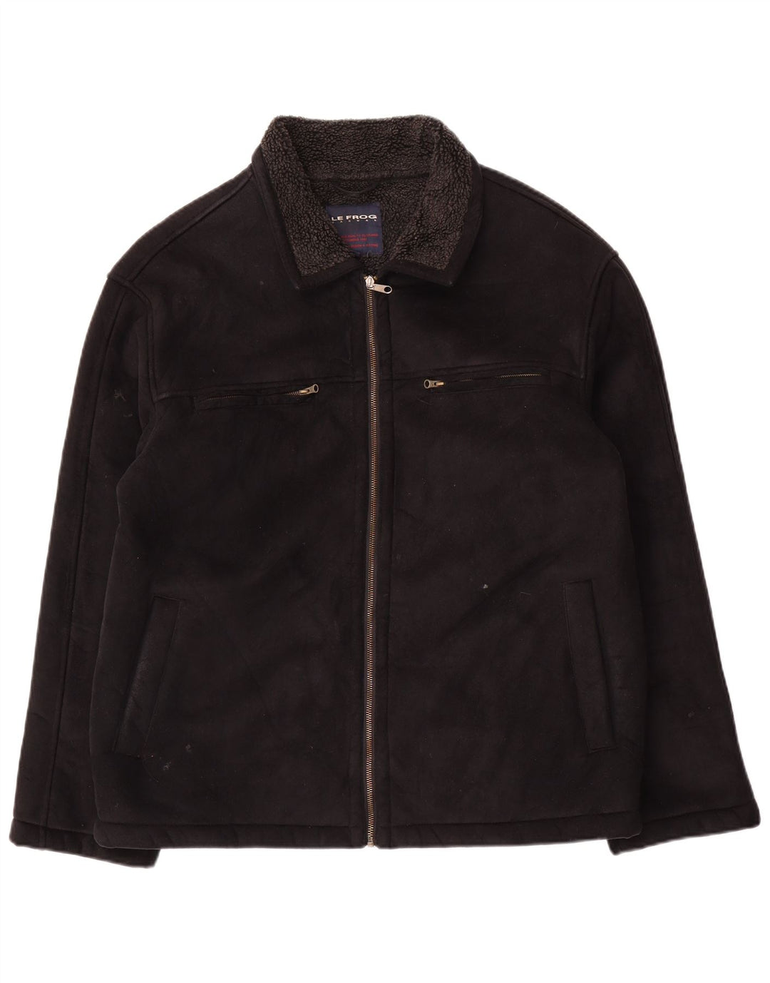 Ανδρικό τζάκετ Le Frog Utility UK 38 Medium Black Polyester