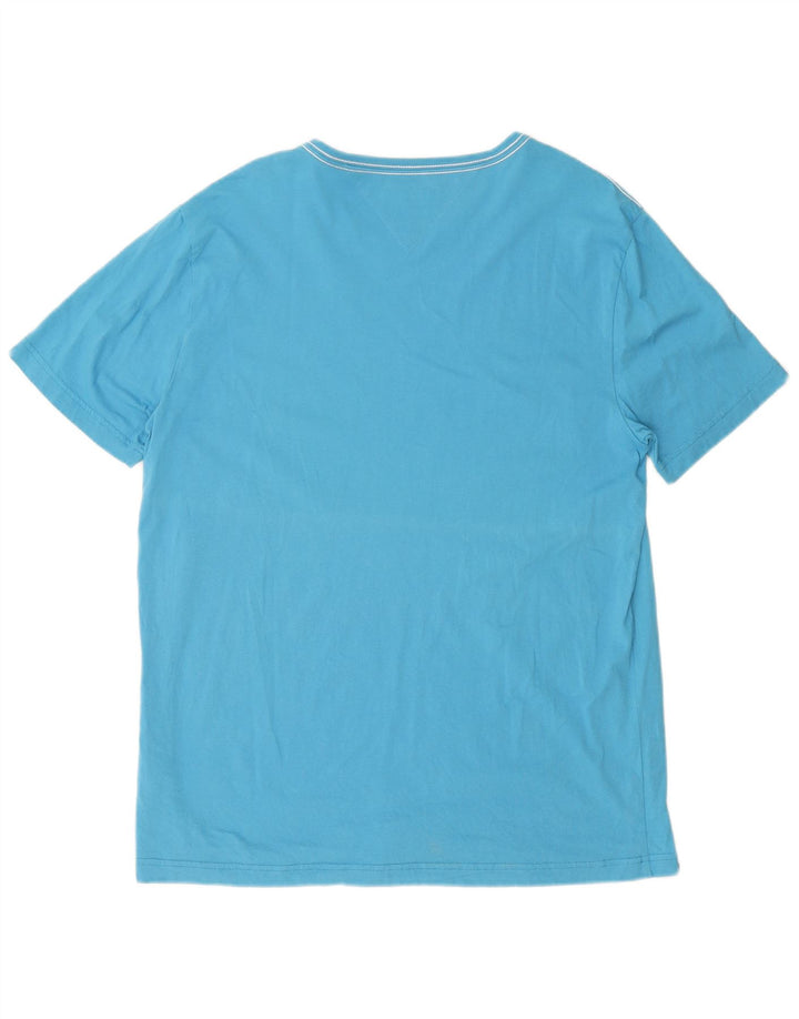 Tommy Hilfiger Ανδρικό γραφικό T-Shirt Top 2XL Μπλε βαμβακερό