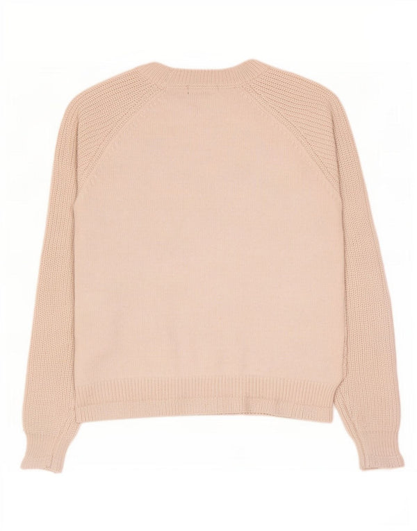 Marks & Spencer Γυναικείο πουλόβερ με λαιμόκαυστο UK 14 Medium Off White