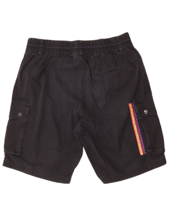 Ανδρικό σορτς Cargo Adidas Medium W30 μαύρο βαμβακερό