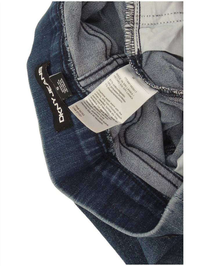 DKNY Γυναικείο τζιν σορτς Small W27 Μπλε βαμβακερό