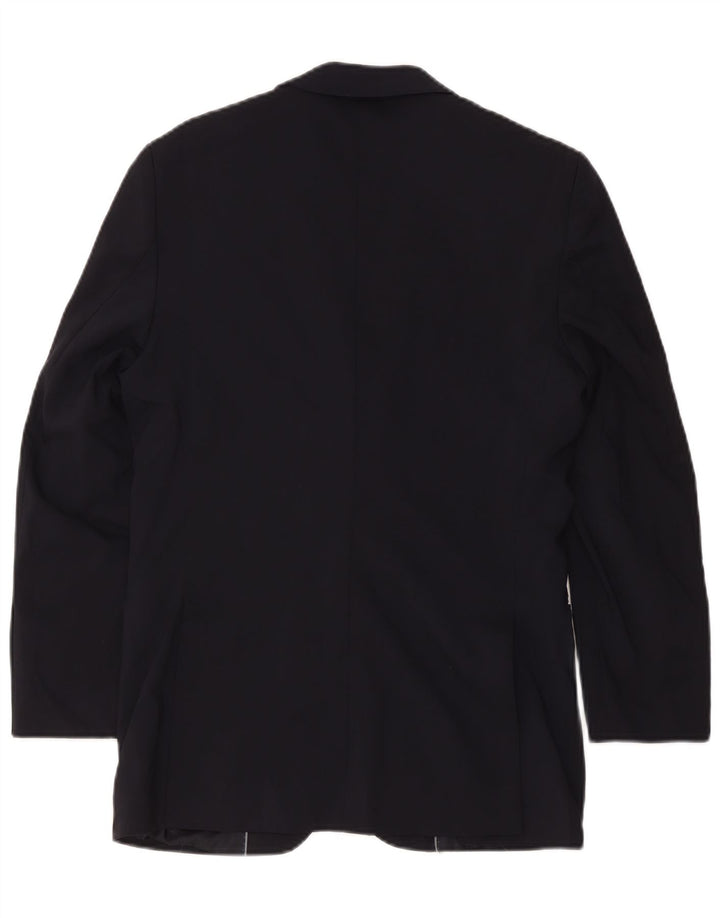 Massimo Dutti Ανδρικό σακάκι μπλέιζερ με 2 κουμπιά EU 46 Small Navy Blue