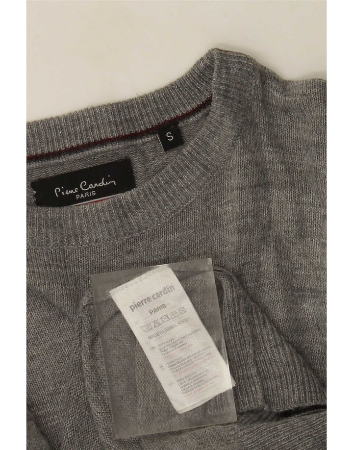 Ανδρικό πουλόβερ Pierre Cardin Crew Neck Jumper Μικρό Γκρι Ακρυλικό