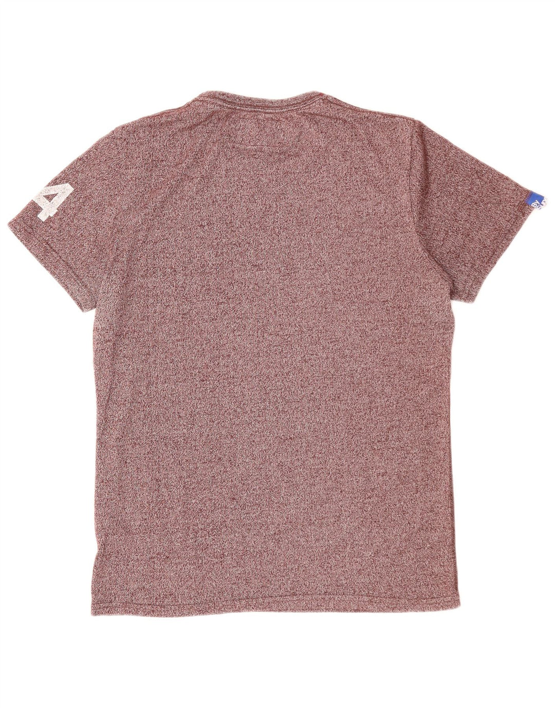 Ανδρικό γραφικό μπλουζάκι SUPERDRY Μπλουζάκι με μεγάλο μωβ βαμβακερό χρώμα