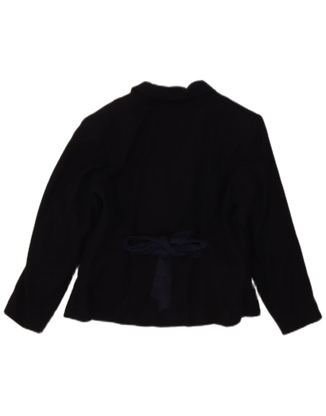 Moschino Girls Double Breasted Blazer Jacket 7-8 Years Navy Blue Wool