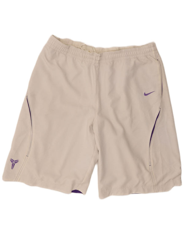 Ανδρικό αθλητικό σορτς Nike Dri Fit XL Λευκό Πολυεστέρας